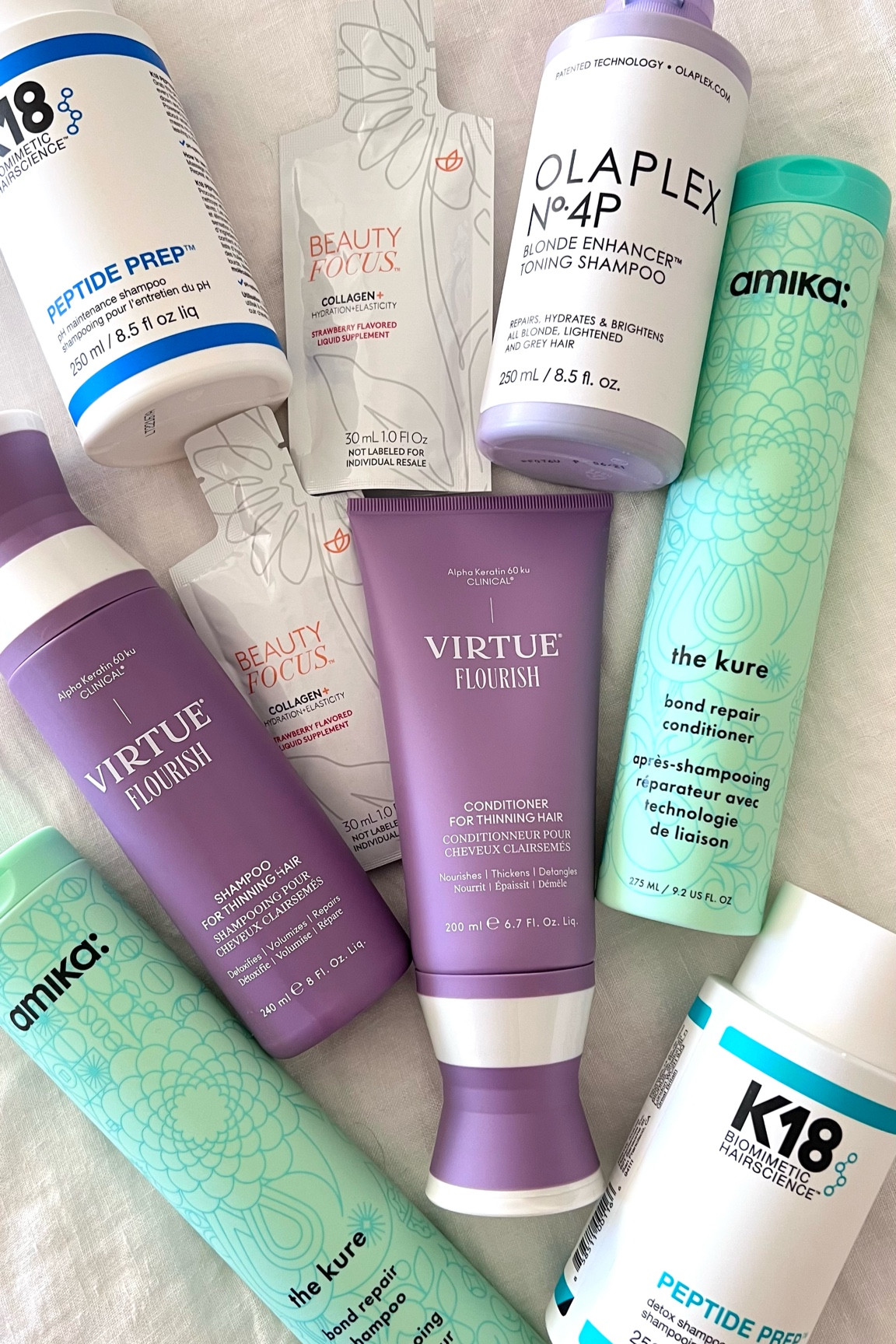 Favorite Hair Products Haircare Hair Products Virtue Olaplex Amika K18hair K18 Healthyhair Breakage Blondes Blondeshampoo 

#LTKunder50 #LTKbeauty #LTKunder100