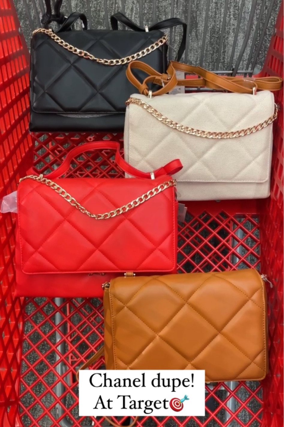 Target has a Chanel dupe!! 🥰

#LTKsalealert #LTKitbag #LTKFind