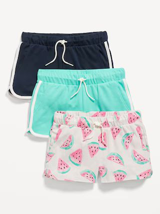 Dolphin-Hem Cheer Shorts Variety 3-Pack for Girls | Old Navy (US)