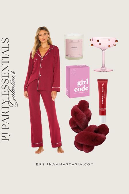 Galentine’s pj party essentials! I absolutely love this red pajama set and fuzzy slippers for a girl’s night in! ❤️

style + comfort / galentines day / Valentine’s Day / valentines pajamas / cozy night in / pajama set / cozy essentials 

#LTKstyletip #LTKSeasonal #LTKhome