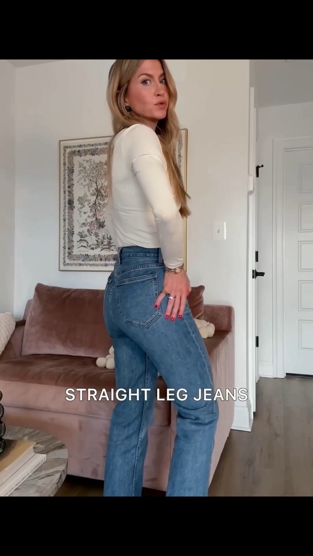 Picky girl straight leg denim are on sale! 
Run TTS, wearing size 25

#LTKootd #LTKSeasonal #LTKSaleAlert