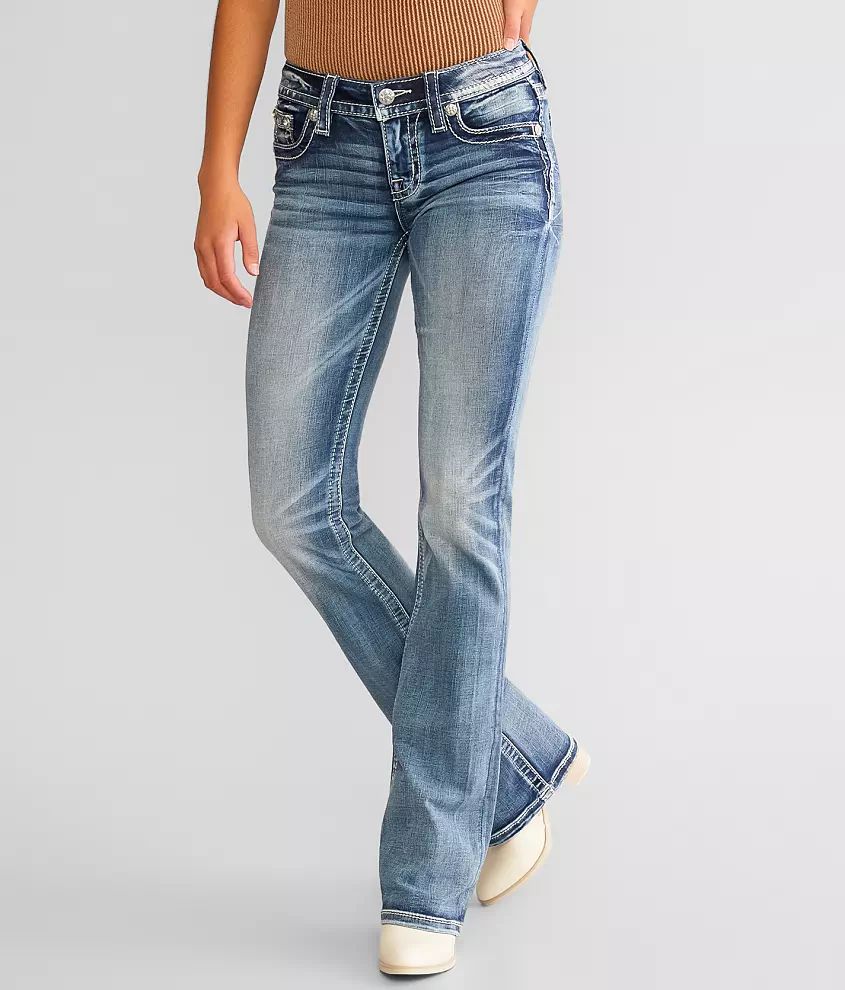 Low Rise Boot Stretch Jean | Buckle