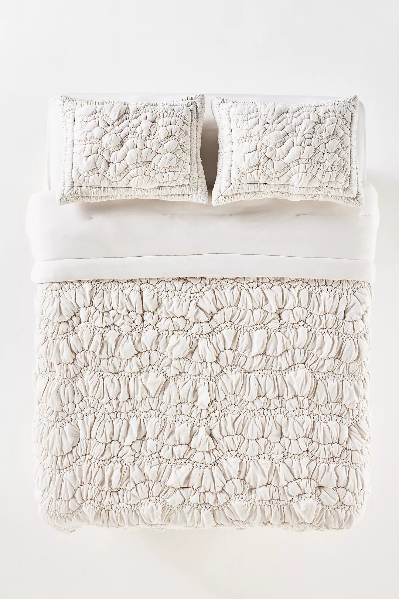 Brooke 100% Cotton Jersey Quilt | Anthropologie (US)