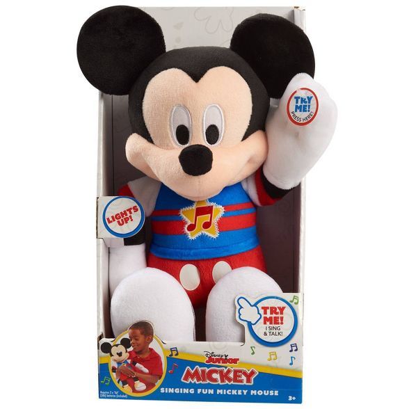 Disney Junior Singing Fun Mickey Mouse Plush | Target
