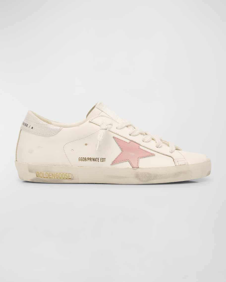 Golden Goose Superstar Leather Low-Top Sneakers | Neiman Marcus