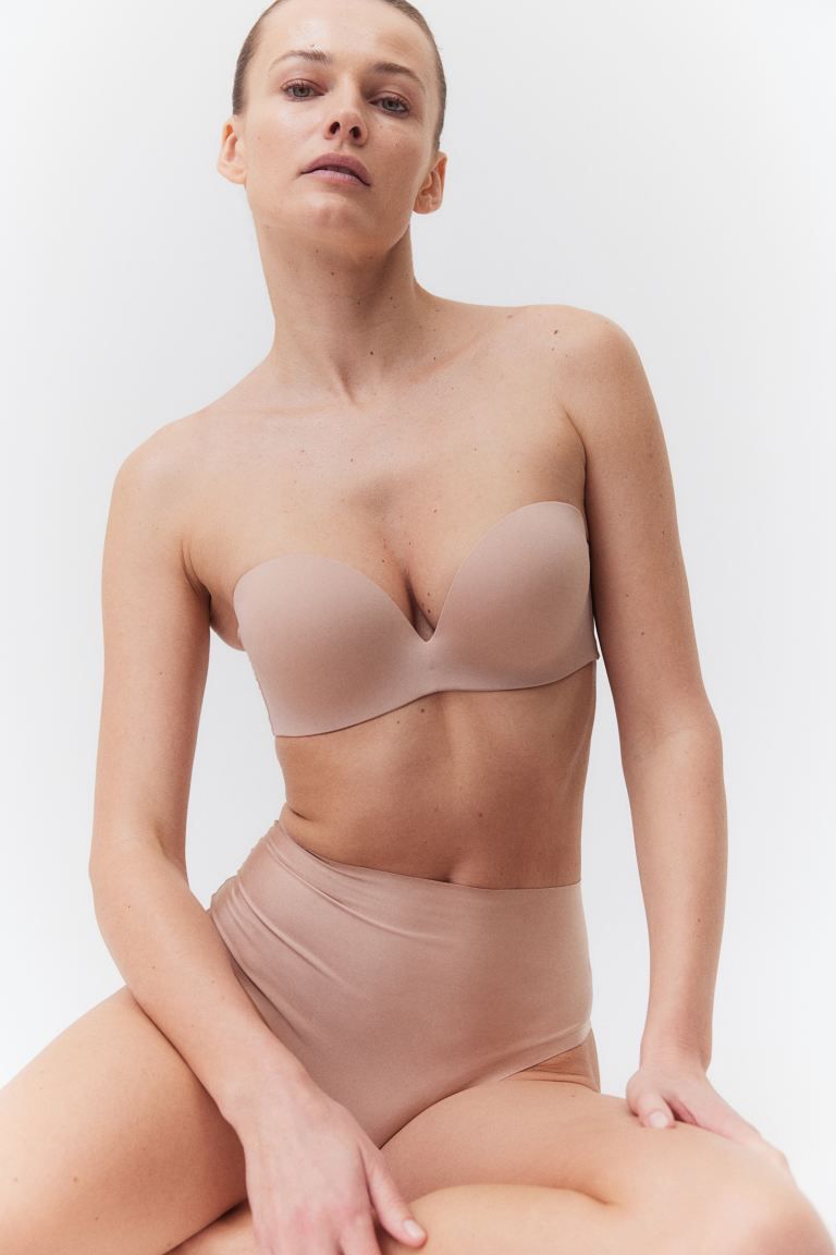 Super-Push-up-Balconette-BH aus Mikrofaser - Beige - Ladies | H&M DE | H&M (DE, AT, CH, NL, FI)