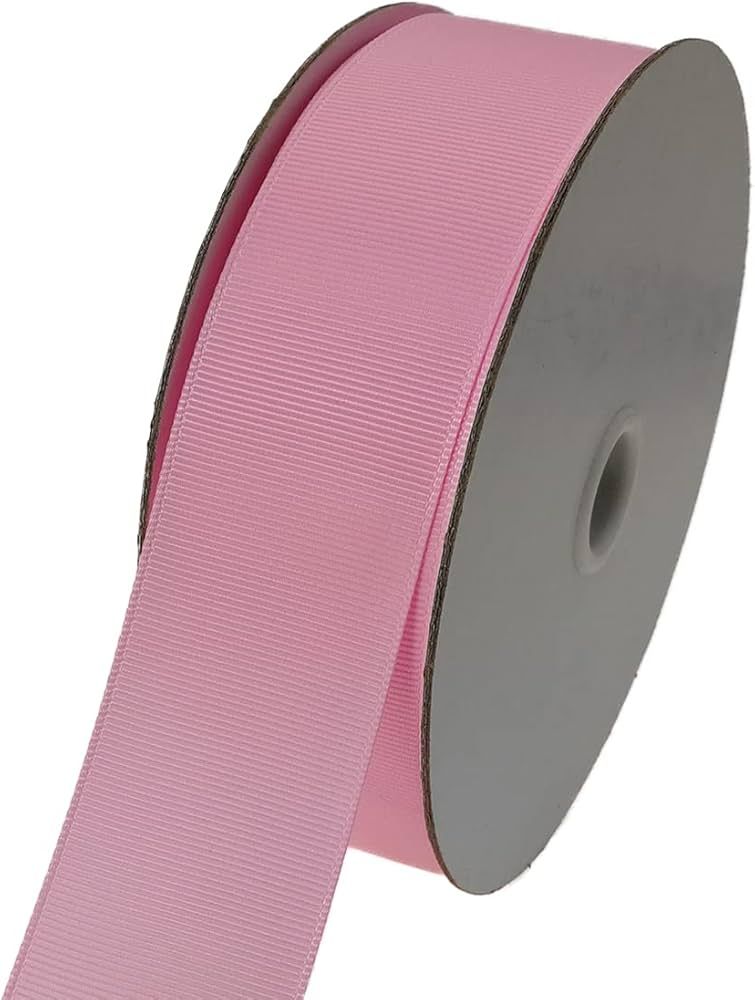 Jesep One Roll 50 Yards Soild Grosgrain Ribbon Boutique Gift Wrapping Package Ribbon, DIY Crafts ... | Amazon (US)