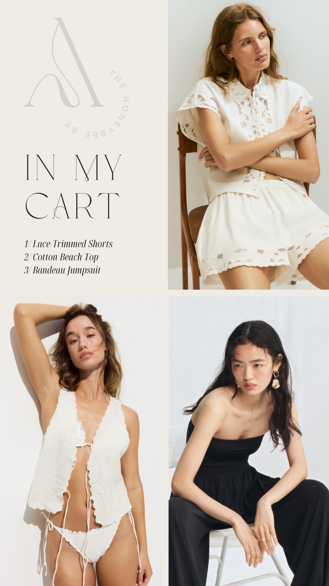 In my cart from H&M 

 