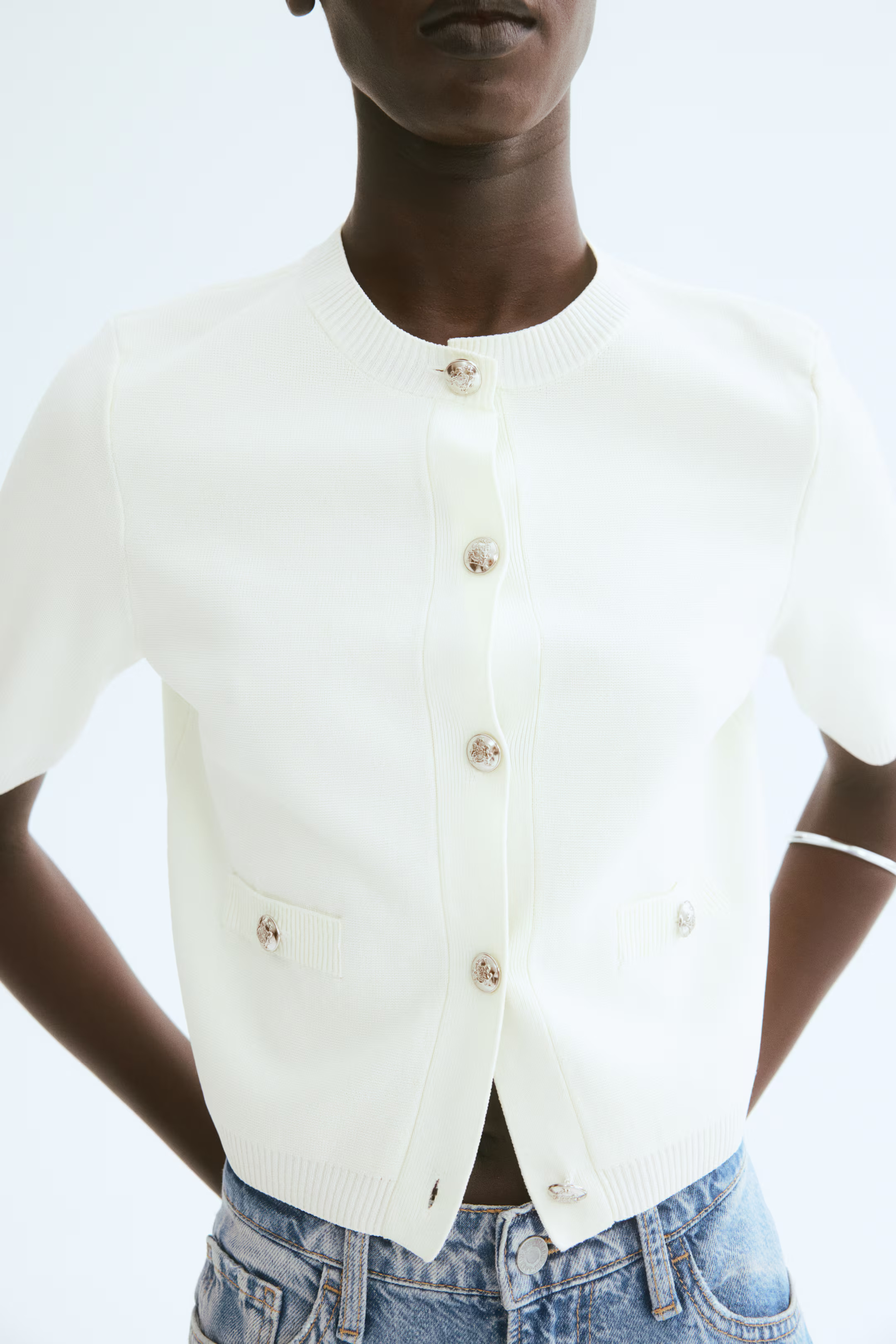 Fine-knit cardigan | H&M (UK, MY, IN, SG, PH, TW, HK)