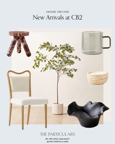 New homes finds from CB2! 

Home decor, home accessories, home finds, furniture, kitchenware, kitchen finds, dining room chairs, accent chairs, accent decor, marble, decorative trees, decorative plants

#LTKstyletip #LTKhome #LTKSeasonal