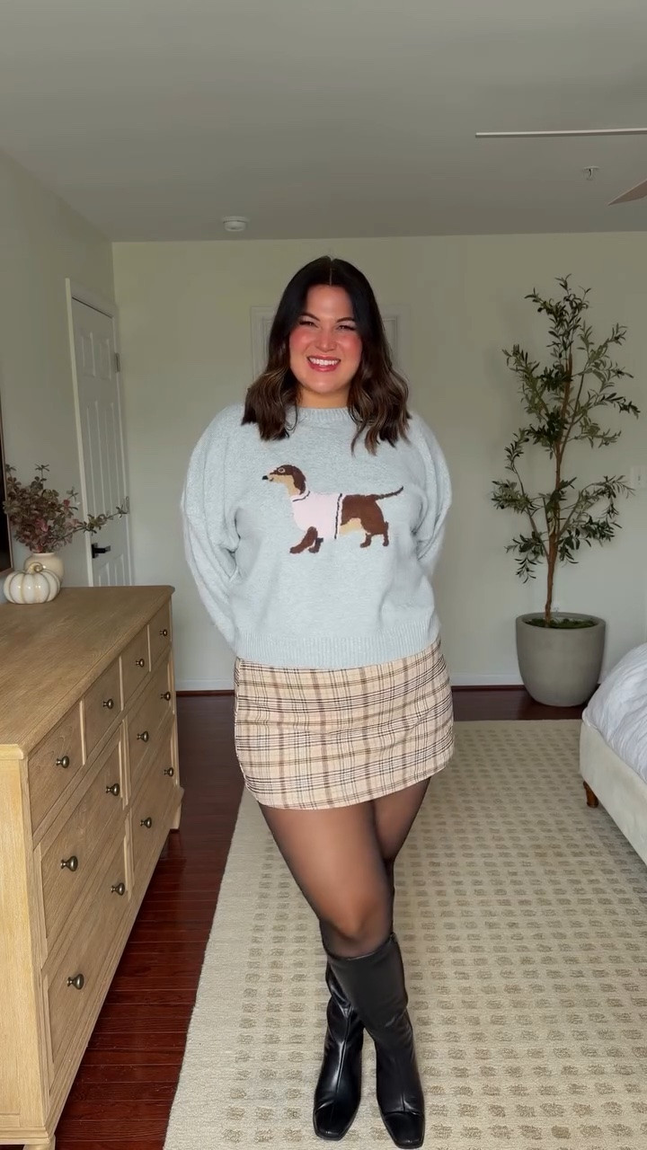 Midsize fall outfit!
Tights & sweater - xl
Skort - xxl (i sized up for length & it was a good call)
Boots - 10

#LTKootd #LTKgrwm #LTKMidsize