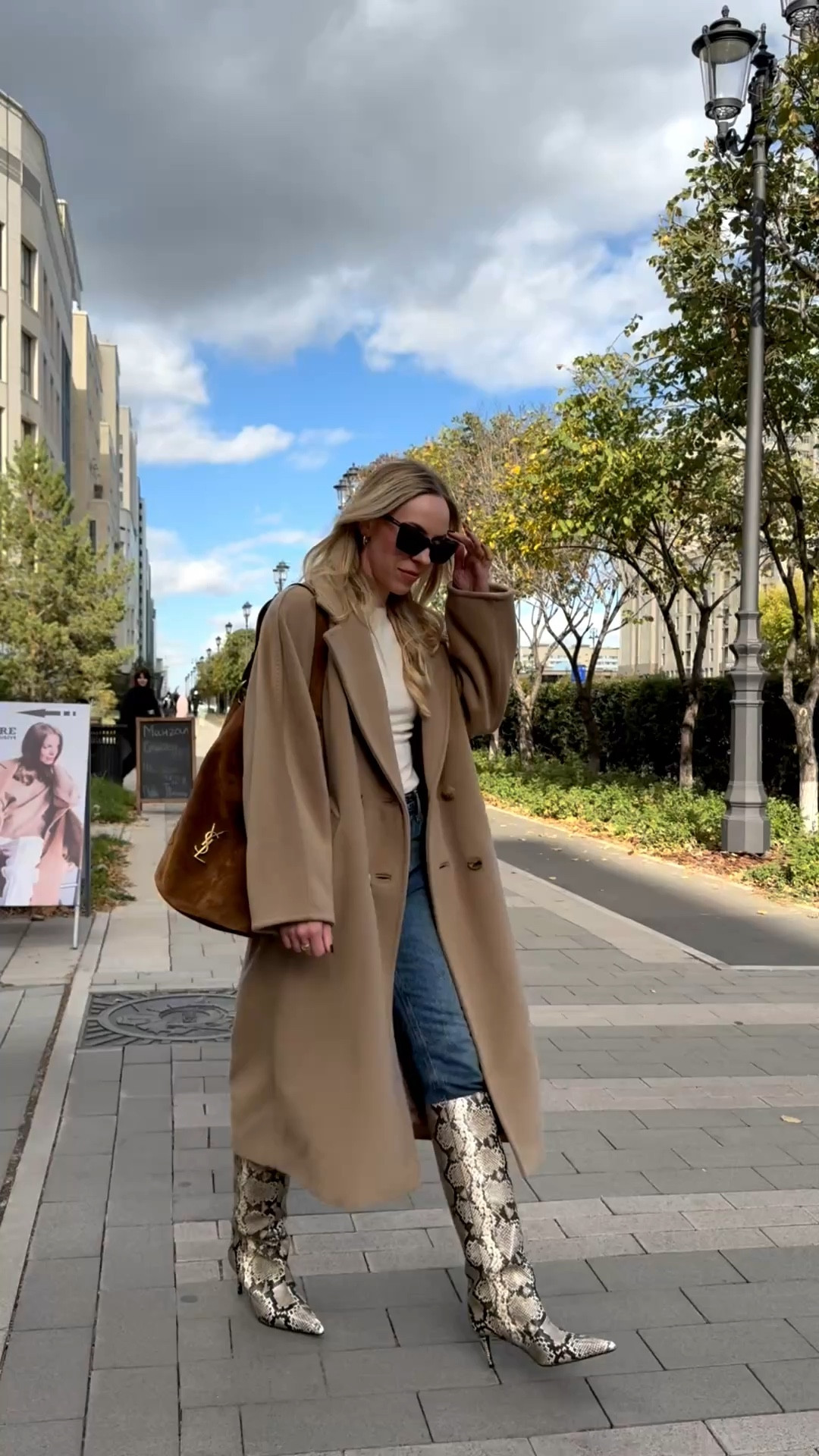 Spring outfit, Max Mara camel coat, snakeskin boots, spring trends 

#LTKSaleAlert #LTKSeasonal #LTKOver40