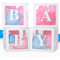 Gender Reveal Decor - Baby Box Blocks Letters G001 | Etsy (US)