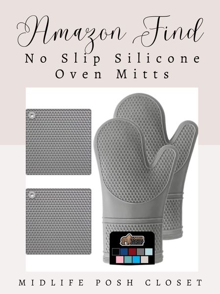AMAZON FIND:  No Slip / Heat Resistant Silicone Oven Mitts. Easy to clean!

#LTKSeasonal #LTKhome #LTKfindsunder50