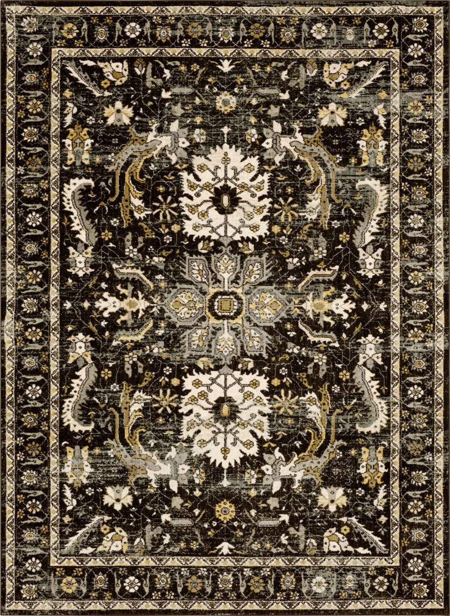 Karastan Bobby Berk - Series 1 Amara Charcoal Area Rug | RugStudio.com