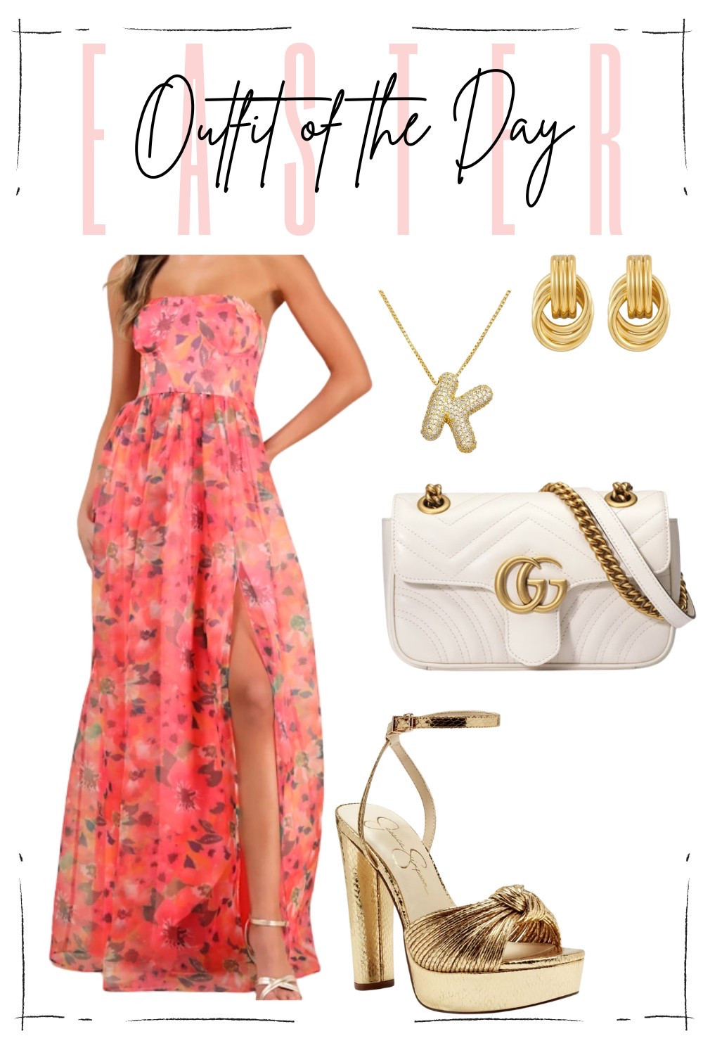 🌸 Easter Outfit Inspo 2025 🌸

Spring florals, gold accessories, and the perfect pop of color—this Easter brunch outfit is giving major spring wedding guest vibes too! 🌷💫 Whether you’re heading to church, a family gathering, or a garden party, this pastel floral maxi dress is elegant, breezy, and effortlessly chic.

✨ Shop the Look:
👗 Floral Maxi Dress – Flowy, feminine, and perfect for spring
👠 Gold Platform Heels – Statement-making & comfy for all-day wear
👜 White Designer Crossbody – Classic & luxe, perfect for Easter & beyond
💎 Gold Accessories – Timeless pieces to complete the look

Save & shop this trending Easter outfit before it sells out! 🛍️ #EasterOutfit #SpringStyle #LTKSpring #SpringWeddingGuest #EasterFashion #TrendingNow #OOTD


#LTKFindsUnder100 #LTKSeasonal #LTKShoeCrush