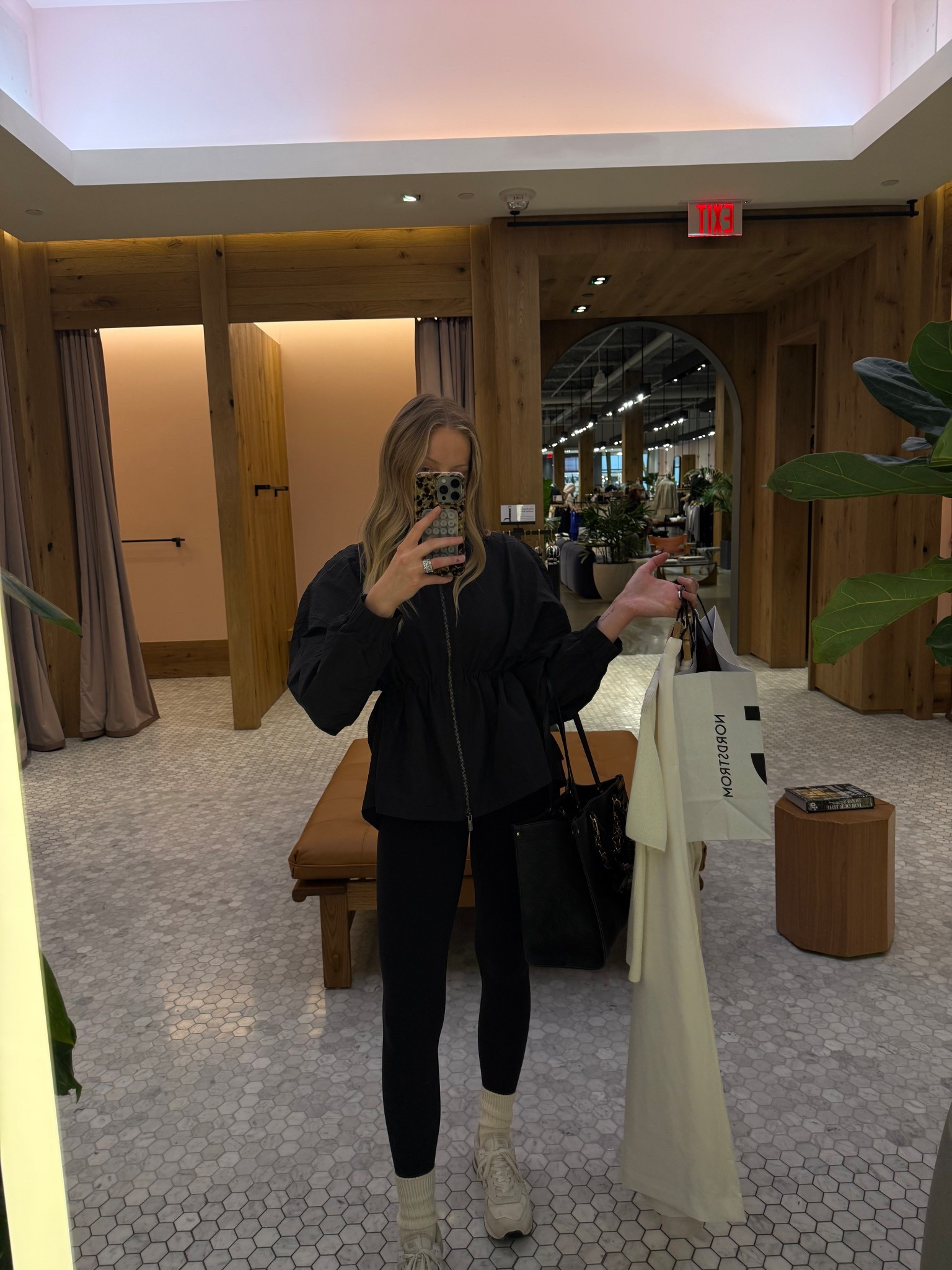 Shopping day fit! ✨ wearing XL in the jacket for a longer oversized fit  

#LTKdayinmylife #LTKActive #LTKootd