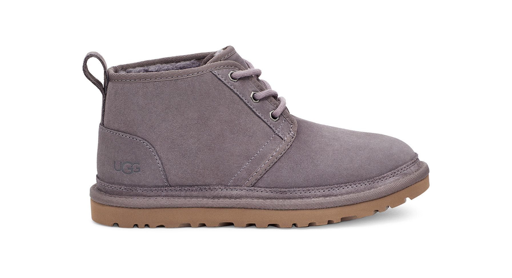 UGG Women's Neumel Leather Shoes Chukka Boots in Shade, Size 10 | UGG (US)