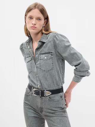 Denim Western Shirt | Gap (US)