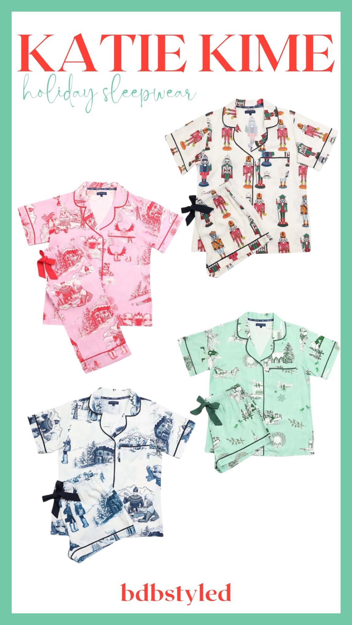 HOLIDAY PJ PICKS: KATIE KIME 🎄 add a pop of color to your Christmas morning with these darling pjs! 

#LTKGiftGuide #LTKHoliday #LTKCyberWeek