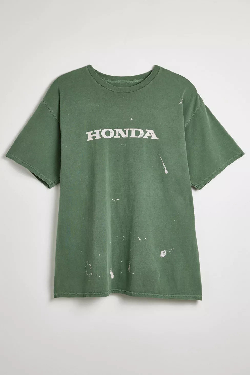 Honda Racing Team 98 Paint Splatter Graphic Tee | Urban Outfitters (US and RoW)