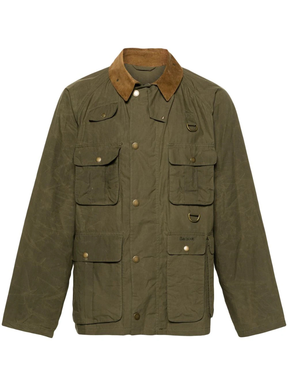 Barbour Transport cotton cargo jacket - Green | Farfetch Global