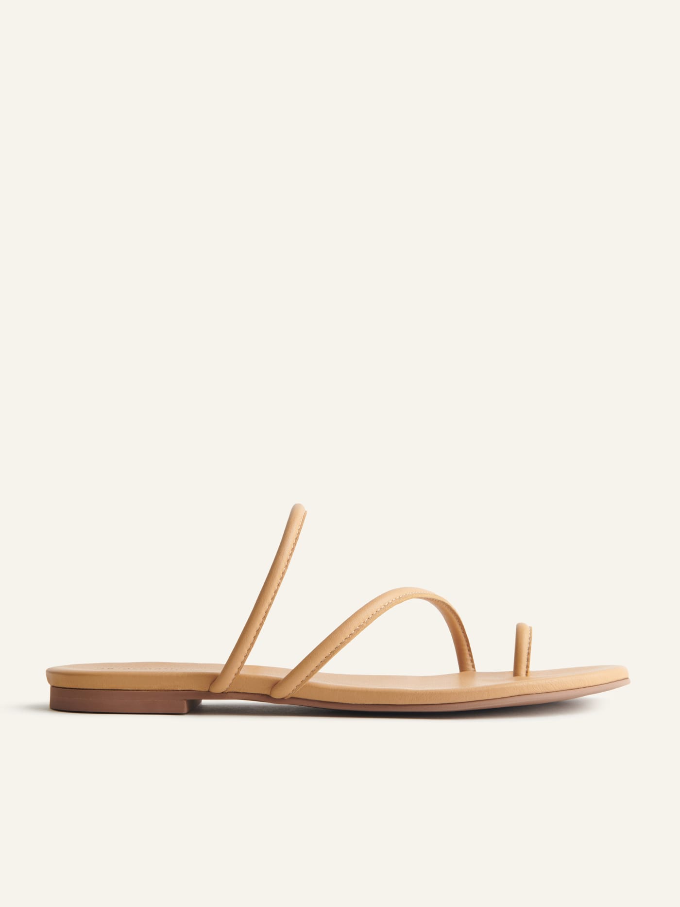 Ludo Toe Ring Strappy Flat Sandal | Reformation (US & AU)