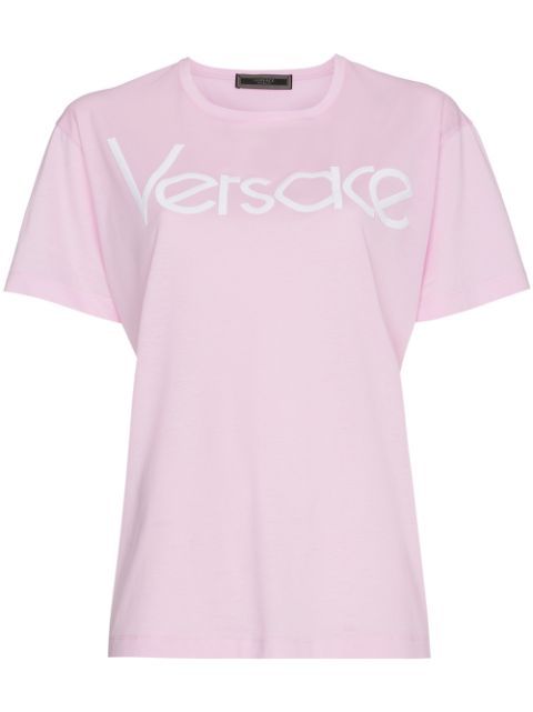 Versace Pink Vintage Logo T-Shirt - Farfetch | Farfetch (AU)