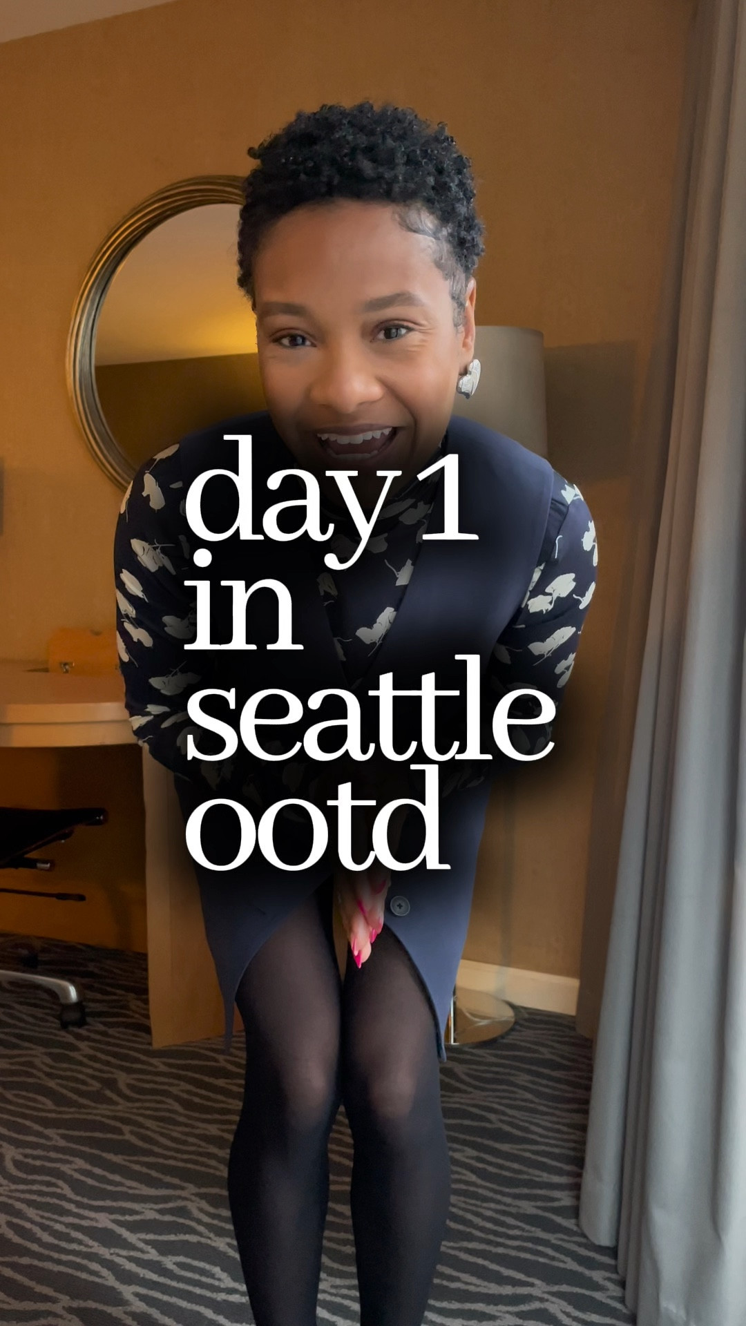 Day 1 in Seattle and I’m wearing all M.M. LaFleur! I love this turtleneck. It’s fun and comfy. And this dress is a 2 for 1. I’m wearing it as a dress but it’s also cute as a vest! 

I’m wearing a size small in the top and a 4 in the dress! 

#LTKSeasonal #LTKPetite #LTKStyleTip