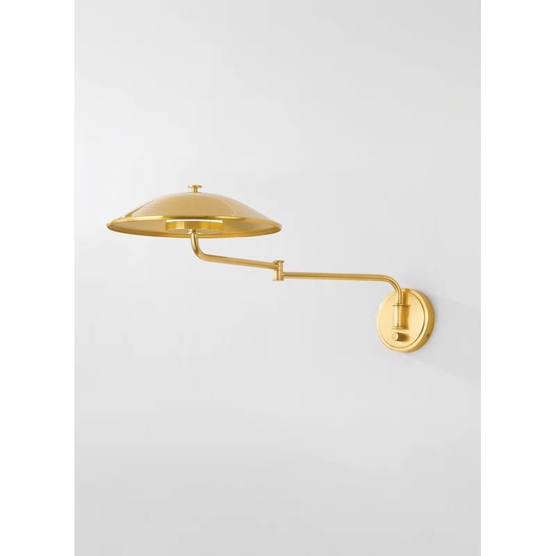 Brockville LED Plug-in Flush Mounted Sconce | Wayfair North America