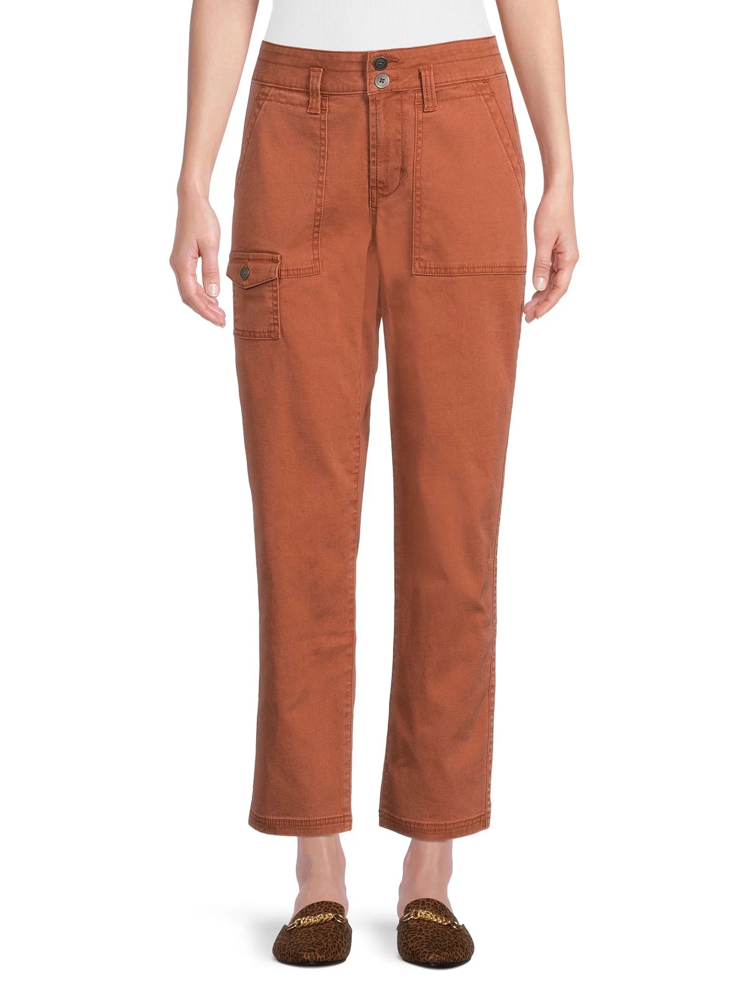 Time and Tru Women's Cargo Pants | Walmart (US)