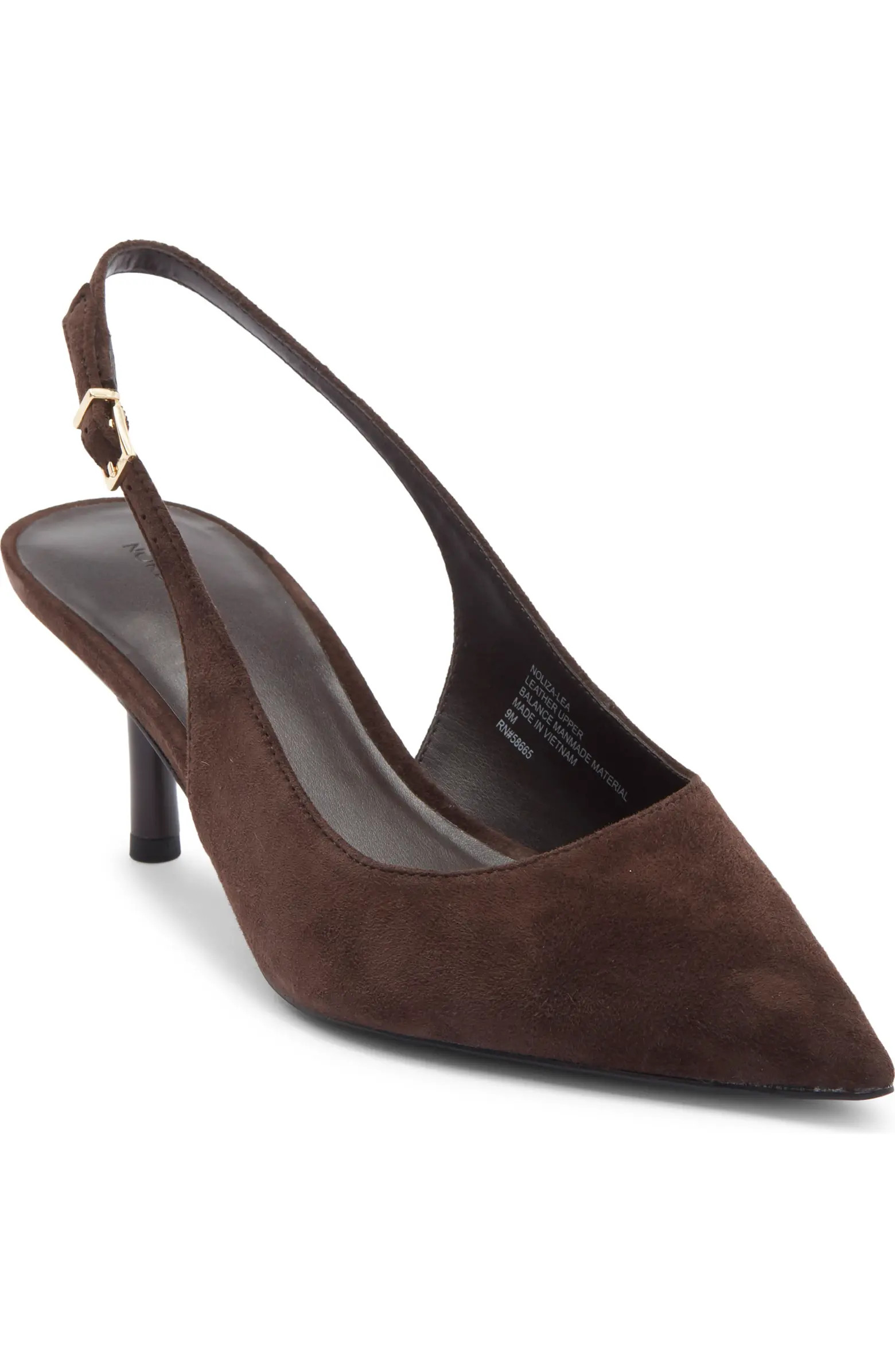 Nordstrom Liza Slingback Pointed Toe Pump (Women) | Nordstrom | Nordstrom