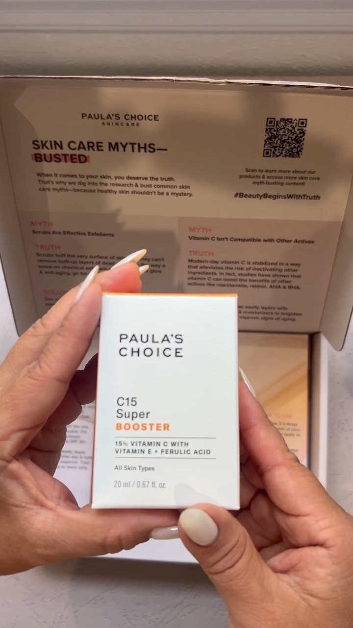 The Vitamin C, super booster, that visibly brightens skin and is super light. You can add it to your moisturizer. 🧡

#LTKbeauty #LTKunder100 #LTKFind