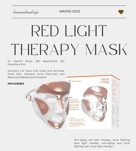 Hsa eligible on Amazon red light mask 

#LTKbeauty