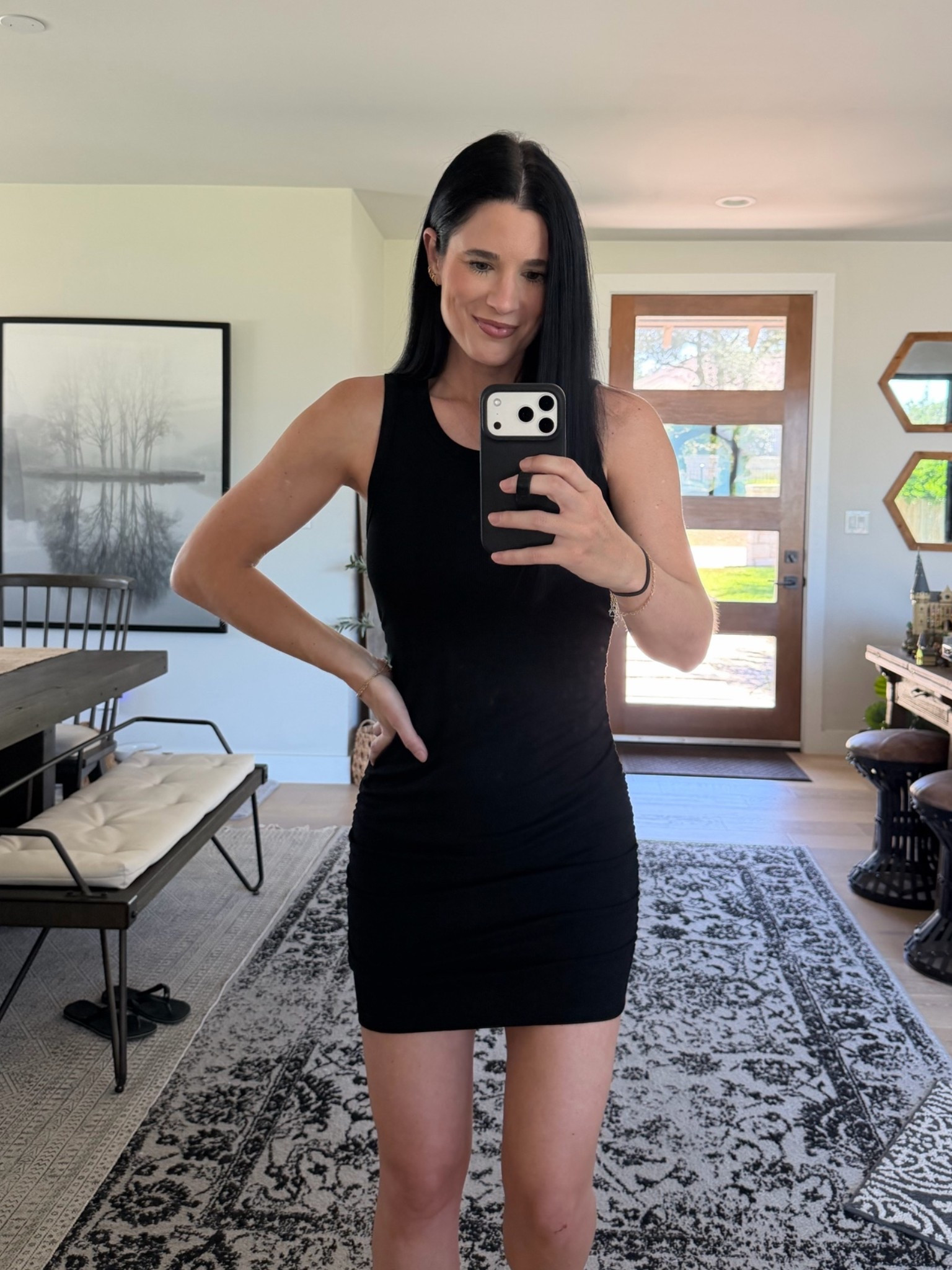 Amazon sale! My ruched dress is 40% off and only $15 from $25. I’m in the size small. This dress comes in tons of colors and is so comfy and stretchy!

#LTKSaleAlert #LTKOver40 #LTKTall