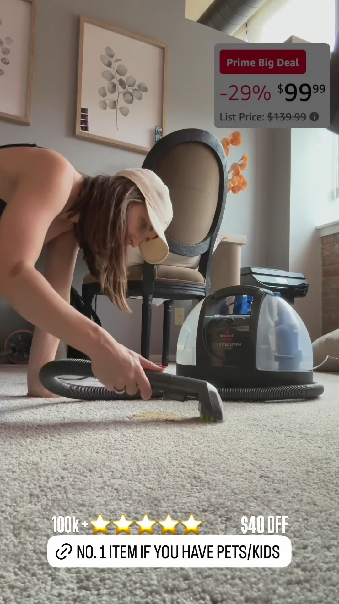 The little green machine is on sale! We have the pet friendly one. We’ve used countless times on rugs and couches to get stains out. $40 off! 

#LTKHome #LTKSaleAlert