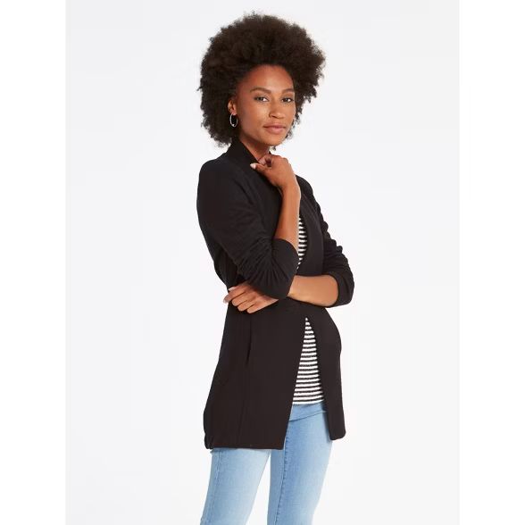 NIC+ZOE Women's Jogger Jacket Black Onyx | Target