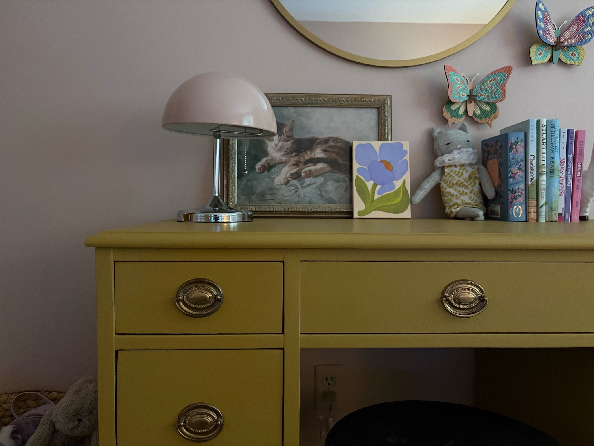 A cute little desk makeover for one of my favorite little ladies 🤍 #DIY #FurnitureFlip #Furniture #HomeProject #Paint

#LTKkids #LTKfamily #LTKhome