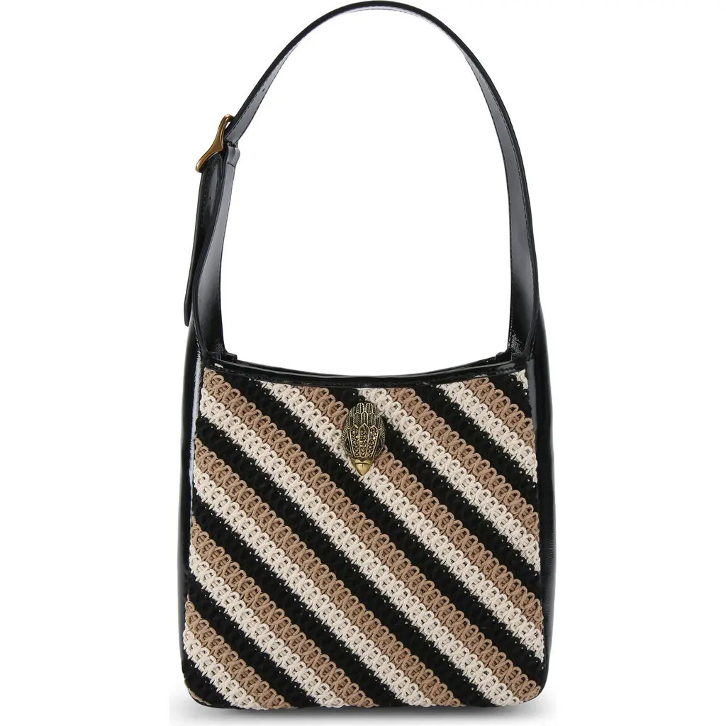 Kurt Geiger London Small Bond Hobo Bag in Blk/beige at Nordstrom Rack | Nordstrom Rack