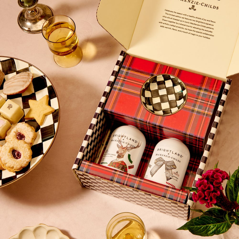 Brightland Holiday Hosting Gift Set with Dipping Bowl | MacKenzie-Childs