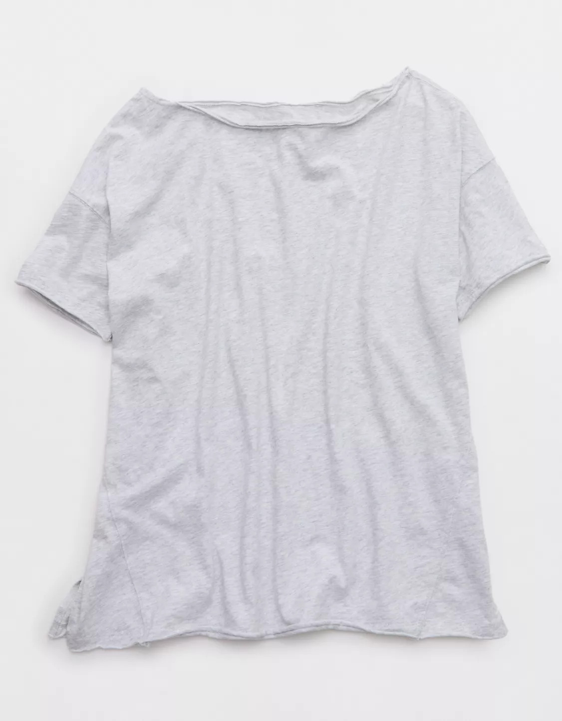 Aerie Oversized Off The Shoulder Boyfriend T-Shirt | American Eagle Outfitters (US & CA)