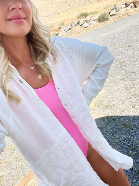 The softest swim cover-up!! I love the way it feels, fits and looks. Closet staple that will works for years! Free People 
Vacation looks 

#LTKSeasonal #LTKswim #LTKstyletip