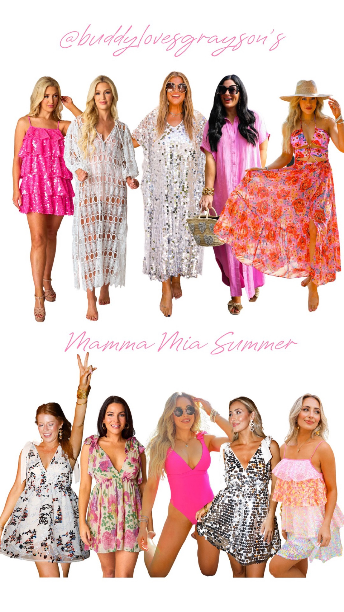 Cue Voulez-Vous🪩🪩🪩 use my code GRAYSON15 for 15% off your Mamma Mia styles!!

#LTKsalealert #LTKstyletip #LTKtravel