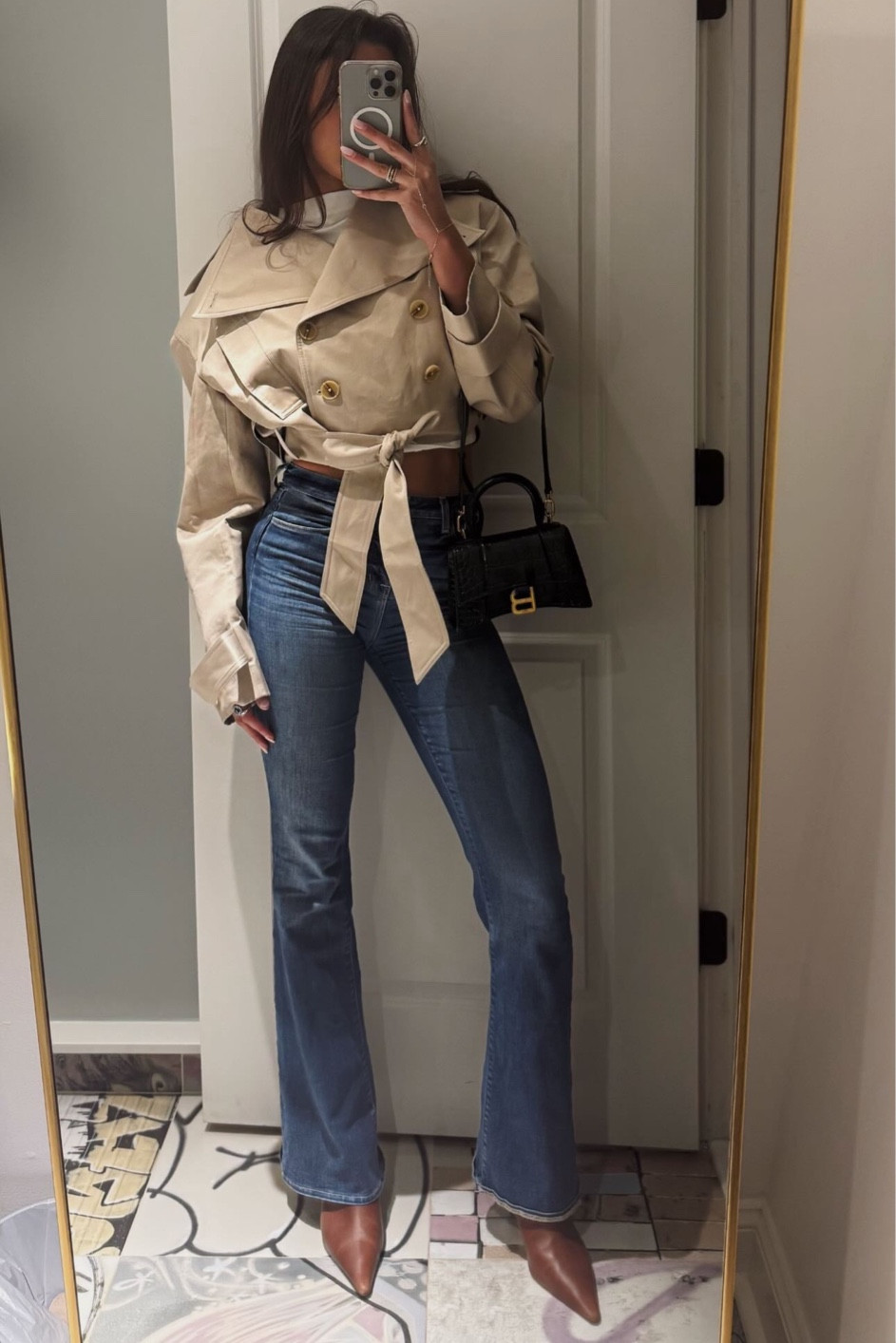 Cropped trench 🧥 🫶🏼

#LTKWorkwear #LTKMostLoved #LTKSeasonal