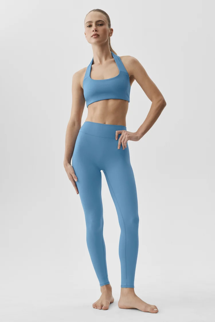 ALO Softsculpt Feel The Heat Halter Bra | Alo Yoga