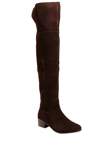 STEVE MADDEN&nbsp;Tyga Suede Over-the-Knee Boots | Lord & Taylor