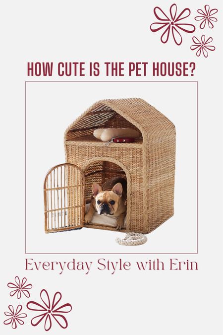 How cute is this Wicker Handwoven Rattan Pet House? I’m obsessed with it and think it would be cute for Sir. 

#LTKhome #LTKFind #LTKSeasonal