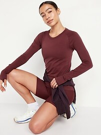 Fitted Seamless Top | Old Navy (US)