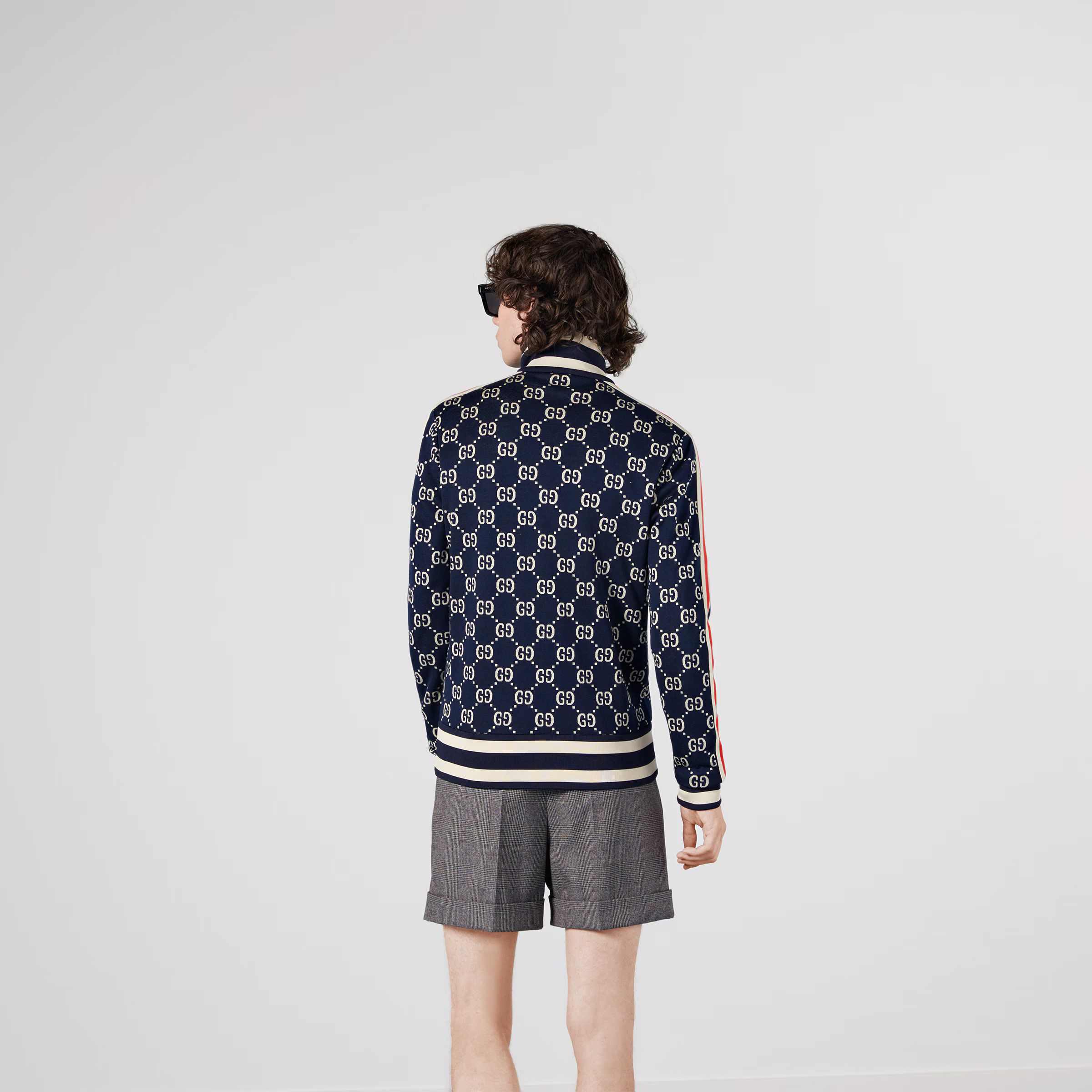 GG jacquard cotton jacket | Gucci (US)
