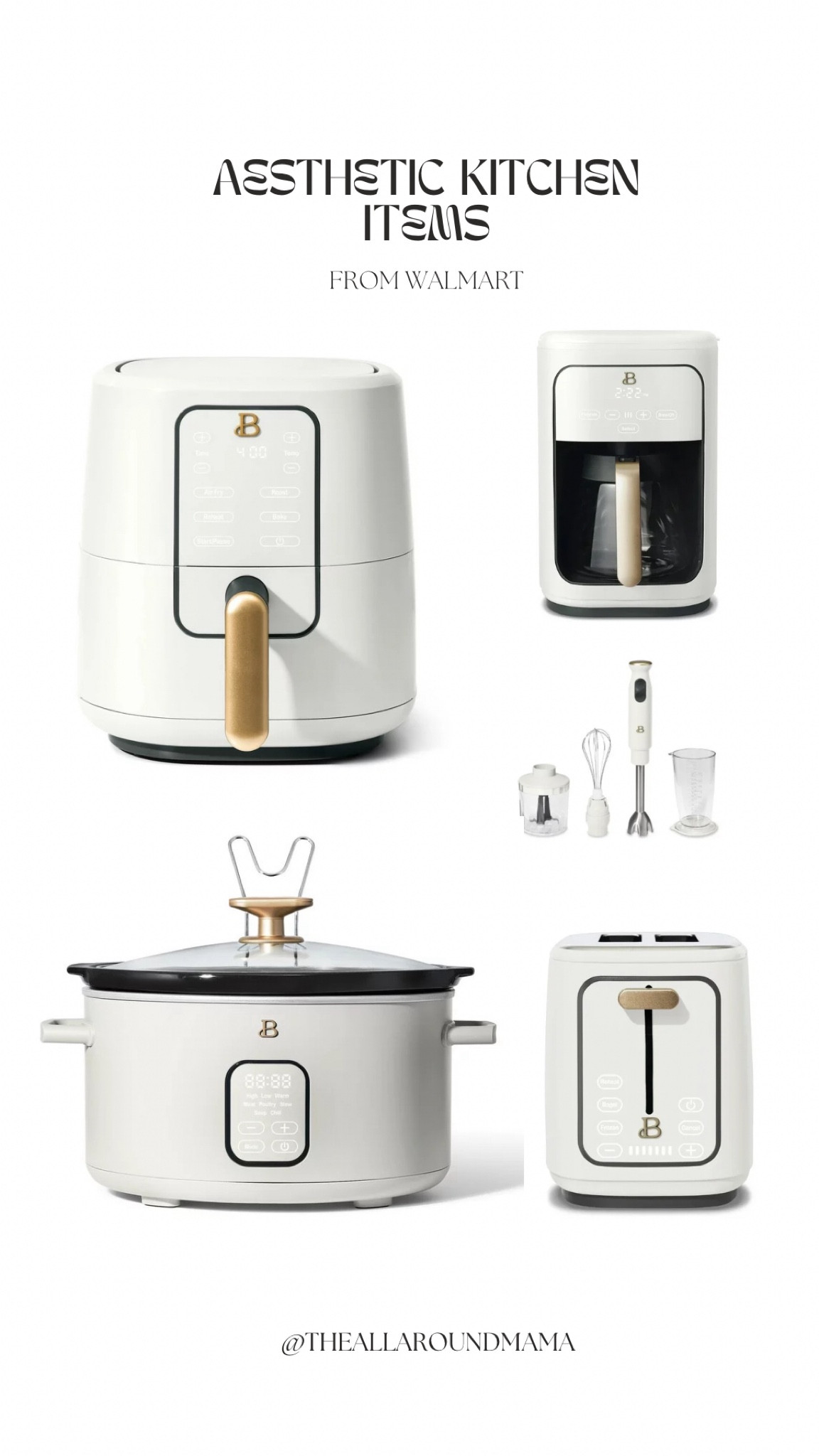 Kitchen must have, aesthetic kitchen appliances #ltkkitchen #ltkwalmart #ltkcooking

#LTKhome #LTKMostLoved